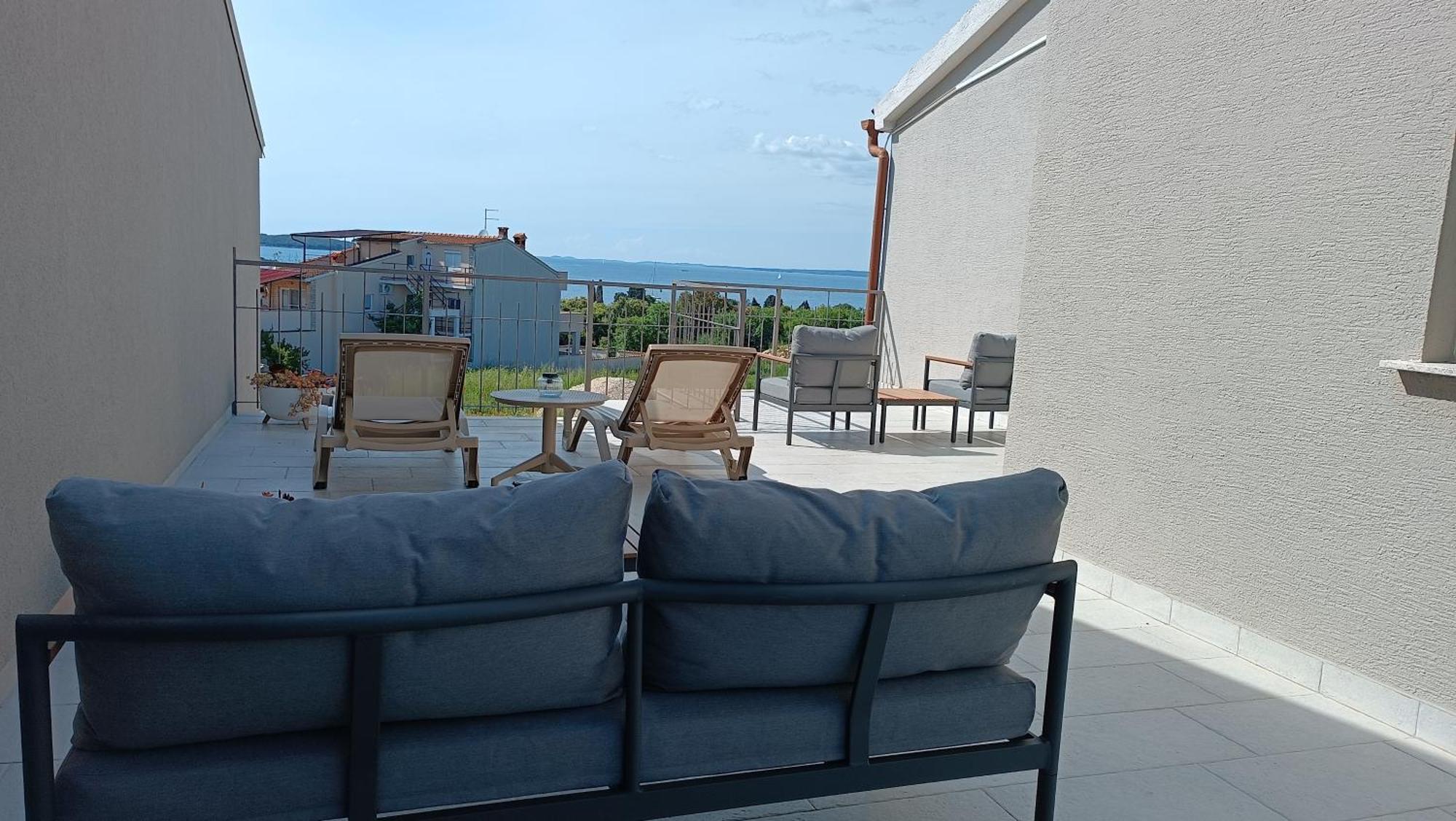 Caramel Comforts With Sea View In Stinjan Only 300 Meters From The Beach Pula Exteriör bild